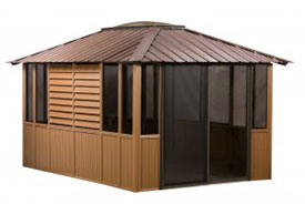 Gazebo-Brown
