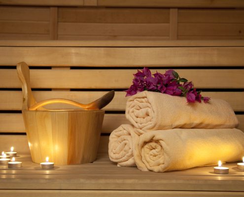 Infrared saunas for meditation and relaxation