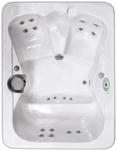South Seas 519P hot tub with 4 seats, 6.5 foot size