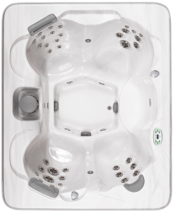 South Seas Deluxe 743D hot tub with 5 seats, 7 foot size