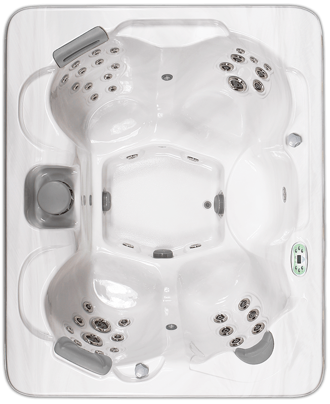 South Seas Deluxe 743D hot tub with 5 seats, 7 foot size