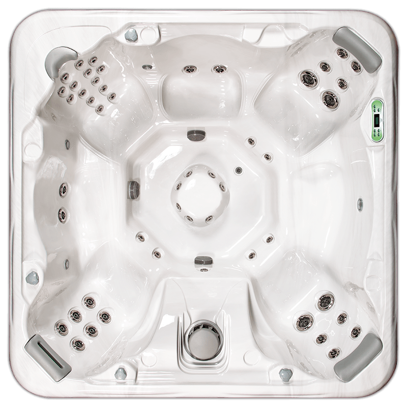 South Seas Deluxe 850B & 850L hot tub with 7 seats, 8 foot size