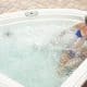 Two seat hot tub Camellia by Artesian Spas